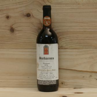 vino barbaresco annata 1978