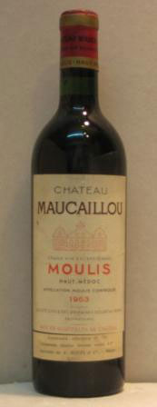 vino bordeaux 1963