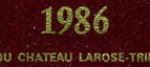 vino d'annata 1986